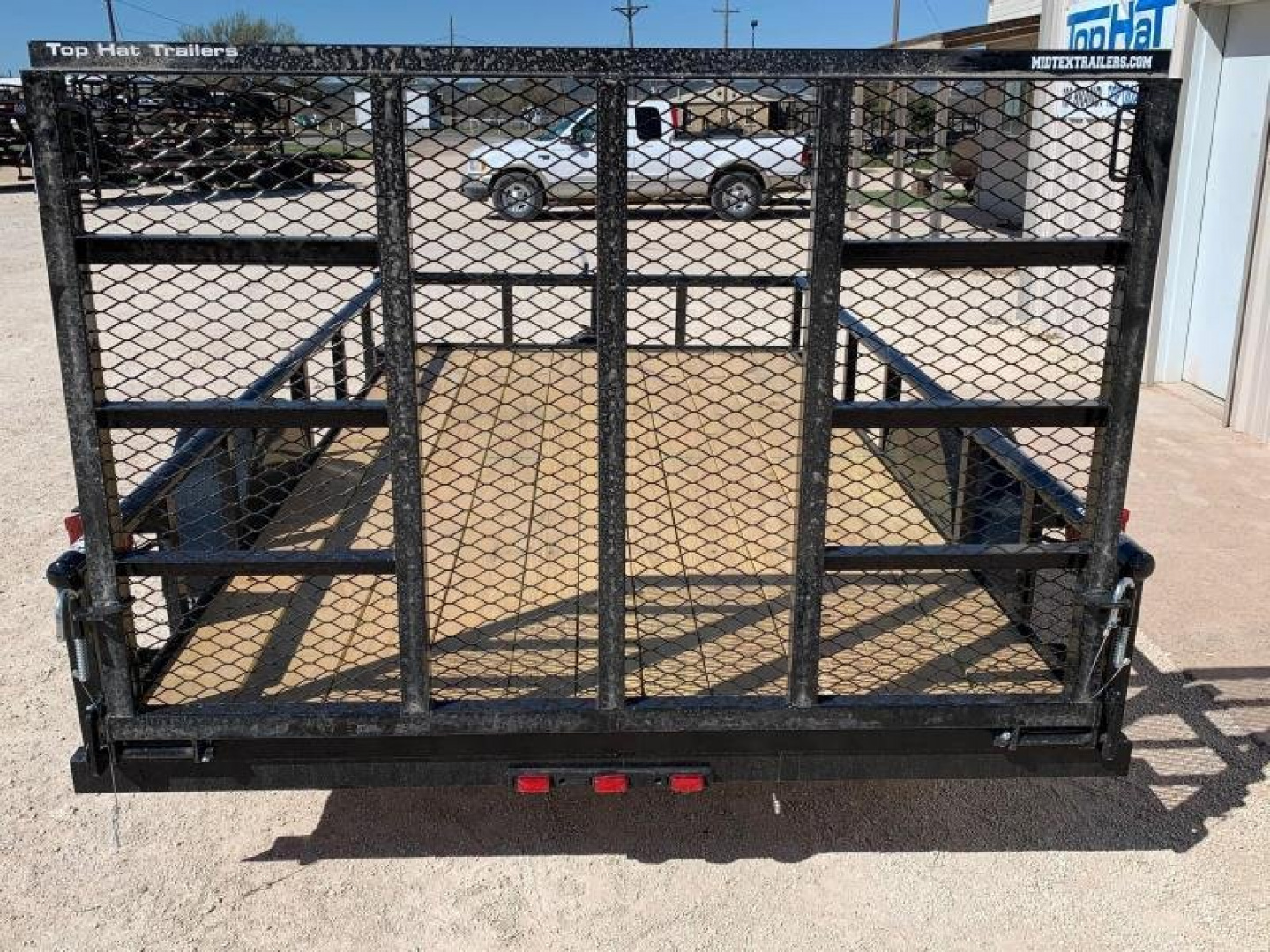 New 2026 Top Hat DSP 12'x77" Utility Trailer