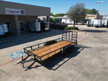 New 2026 Top Hat Trailers LDT16X77 Utility Trailer