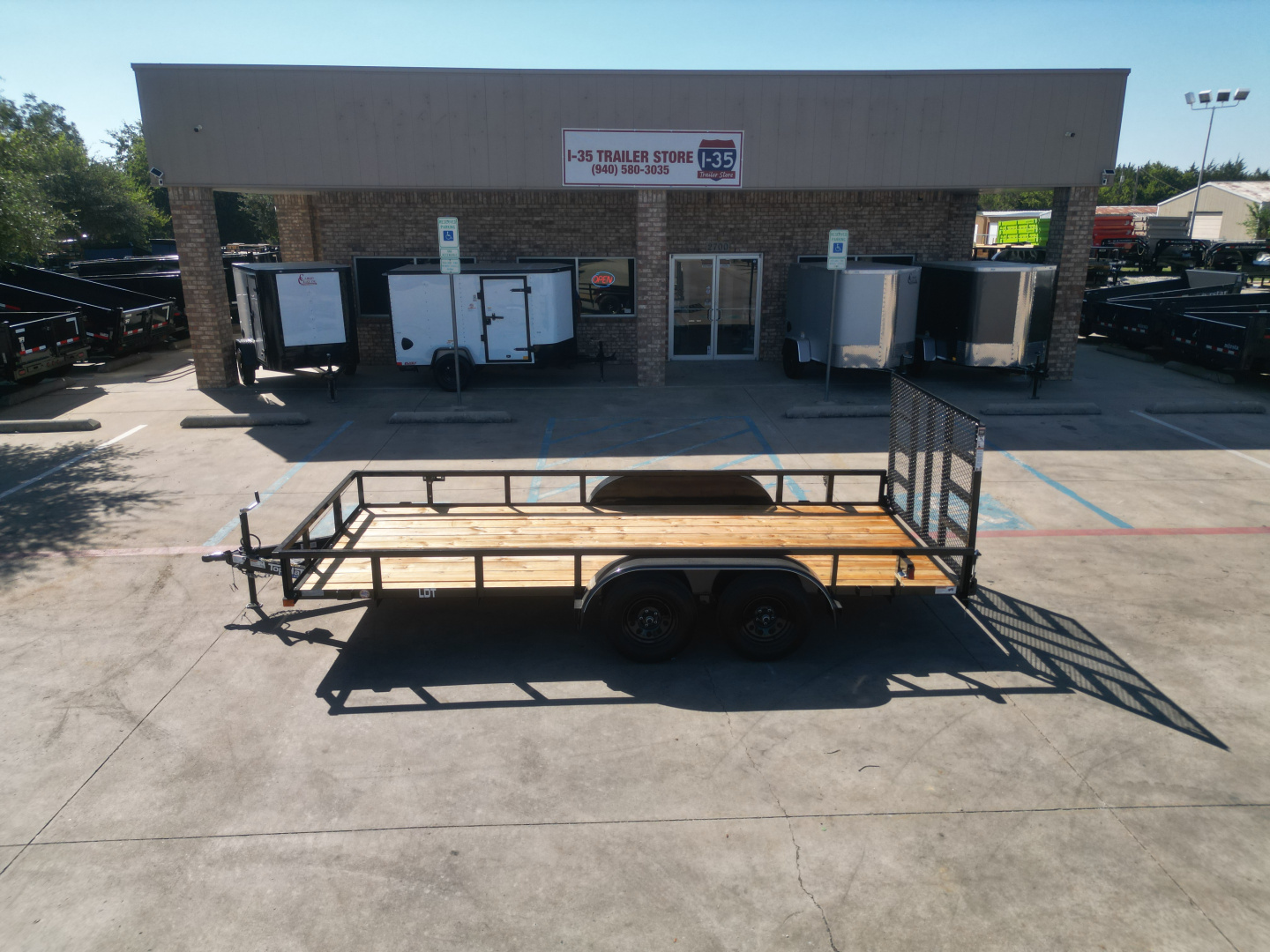 New 2026 Top Hat Trailers LDT16X77 Utility Trailer