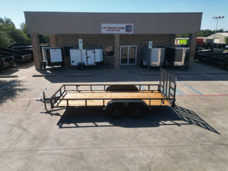New 2026 Top Hat Trailers LDT16X77 Utility Trailer