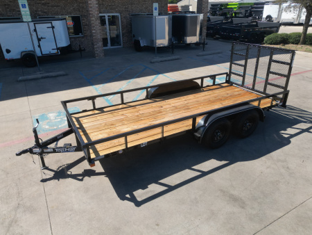 New 2026 Top Hat Trailers LDT16X77 Utility Trailer