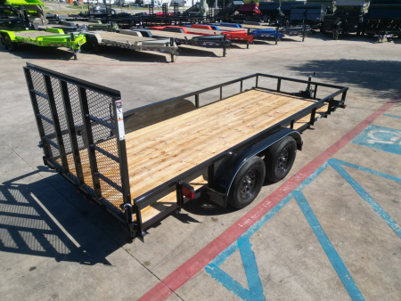 New 2026 Top Hat Trailers LDT16X77 Utility Trailer