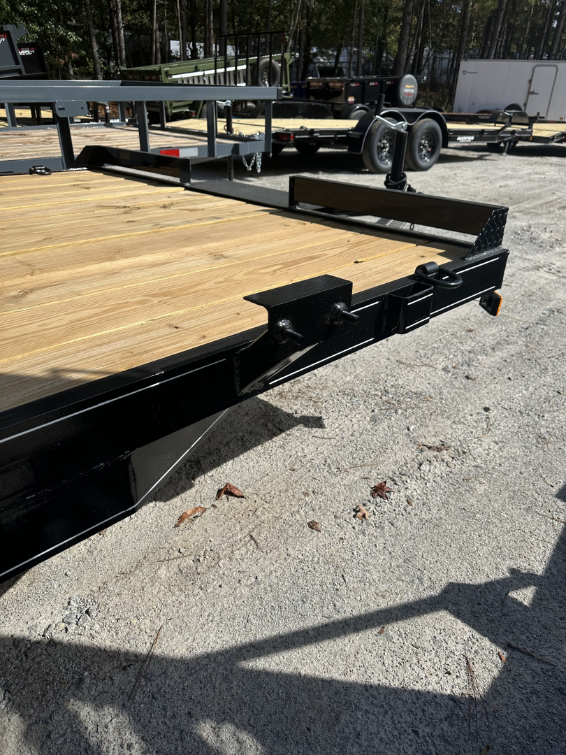 New 2026 18FT 7K WOOD FLOOR DELUXE CAR HAULER