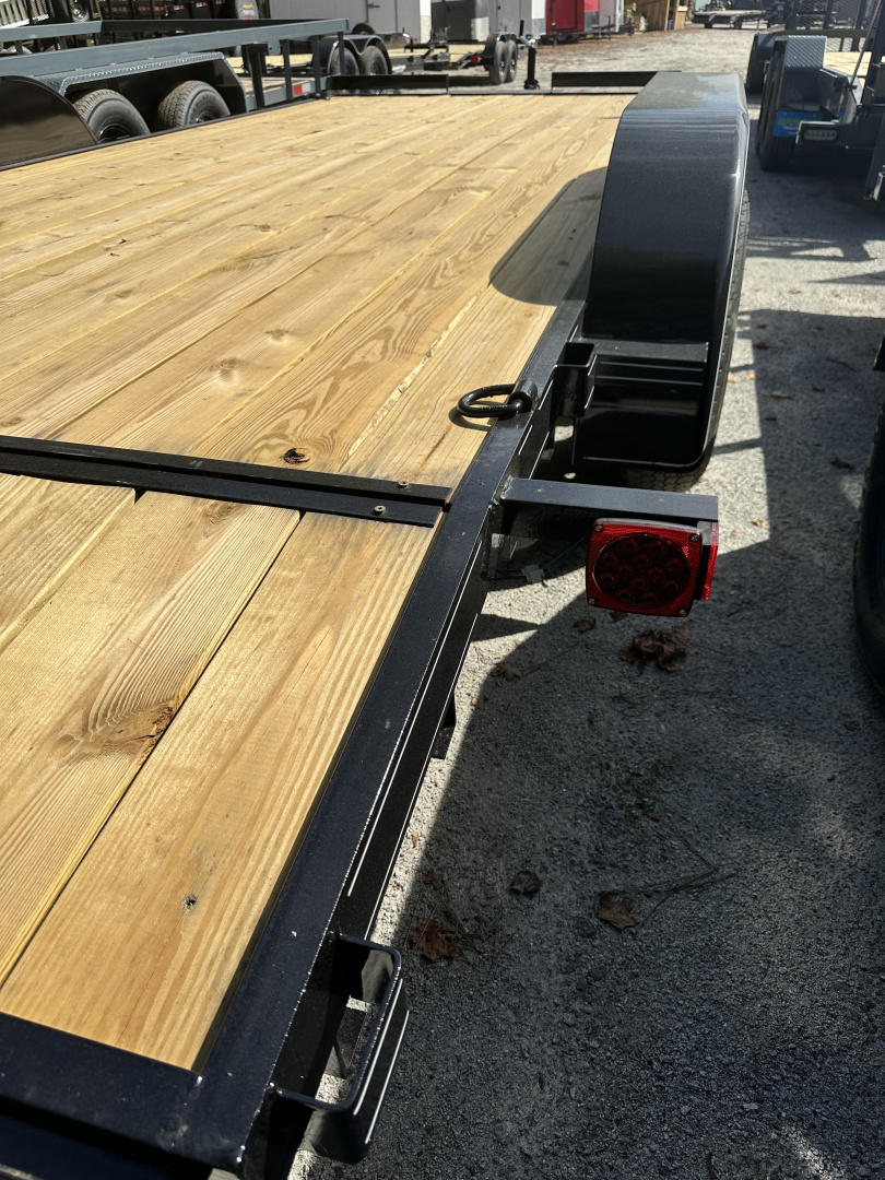 New 2026 18FT 7K WOOD FLOOR DELUXE CAR HAULER