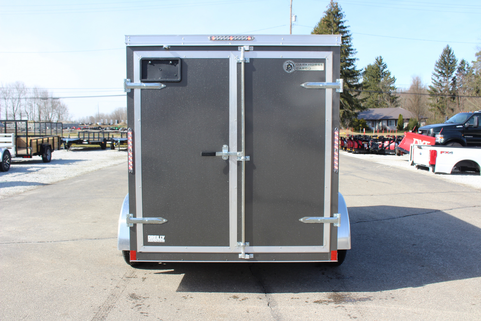 New 2026 Darkhorse Cargo DHW 6' x 10' Enclosed Trailer - DOUBLE REAR DOOR- 6' Interior Height - 7000# GVW