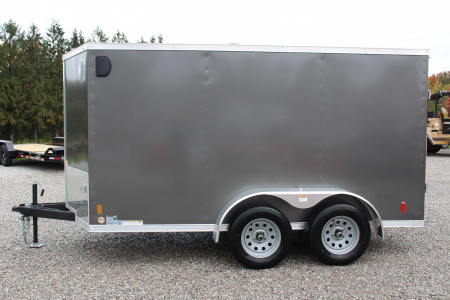 New 2026 Darkhorse Cargo DHW 6' x 12' Enclosed Trailer - REAR RAMP DOOR- 6' Interior Height - 7000# GVW