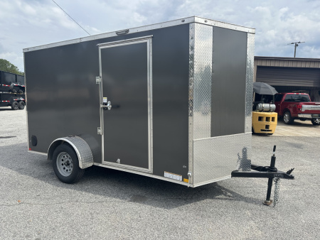 Used USED 2025 DIAMOND CARGO 6X12 SINGLE AXLE ENCLOSED TRAILER ($430 DOWN ON RTO)