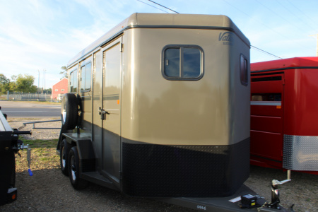 New 2026 Valley Trailers 2 HORSE Stock / Stock Combo Trailer
