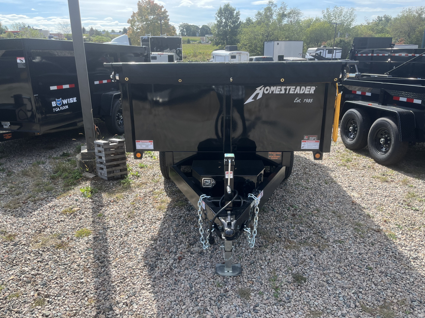 New 2026 Homesteader Trailer 610MB Dump Trailer