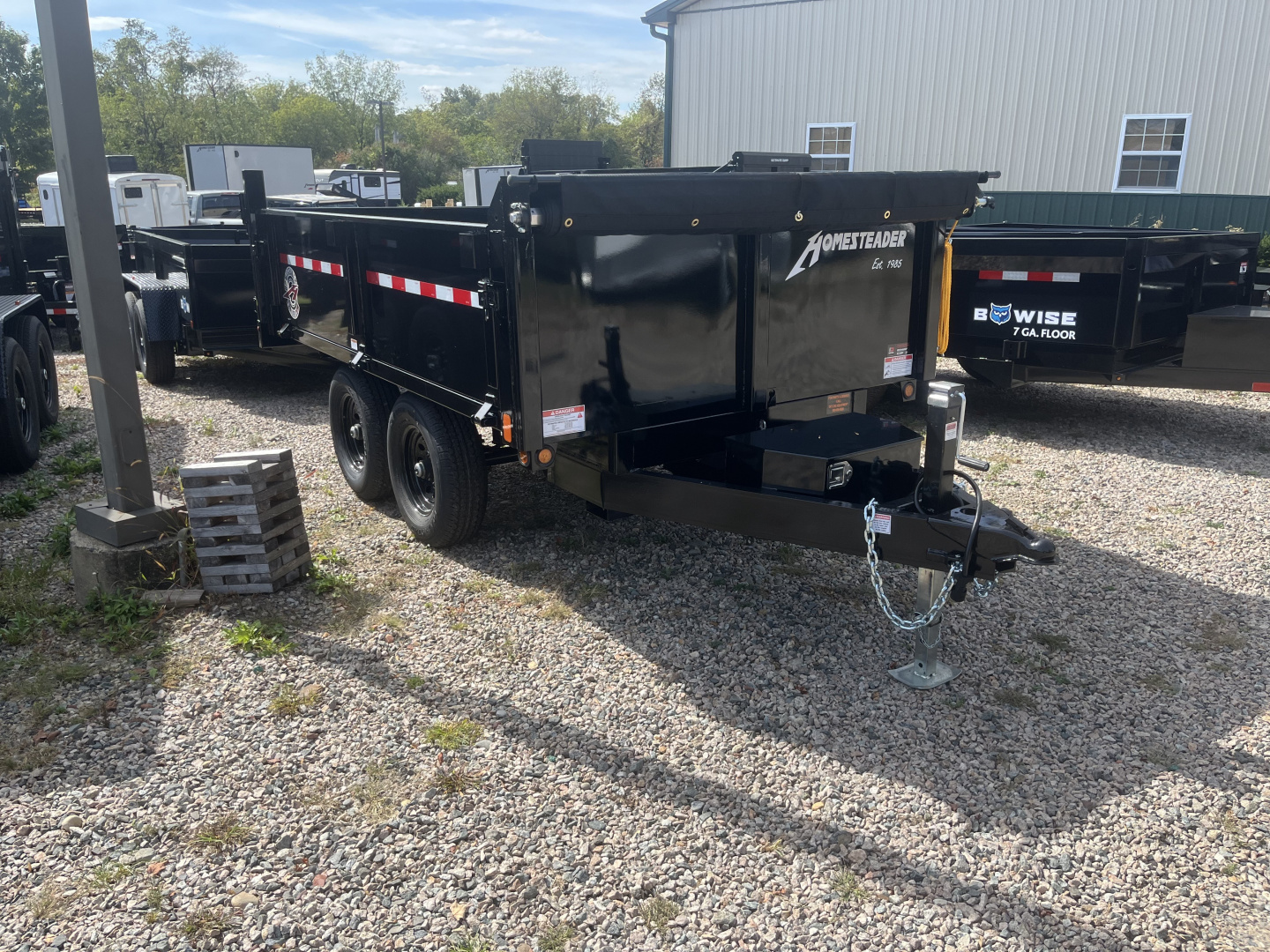 New 2026 Homesteader Trailer 610MB Dump Trailer