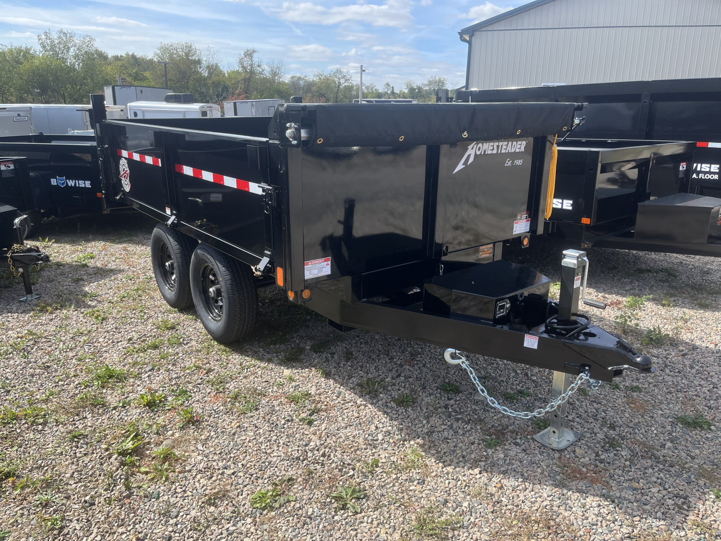New 2026 Homesteader Trailer 610MB Dump Trailer