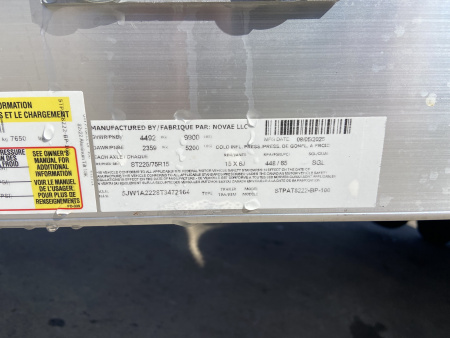 New 2026 Sure-Trac Equipment Trailer 22'
