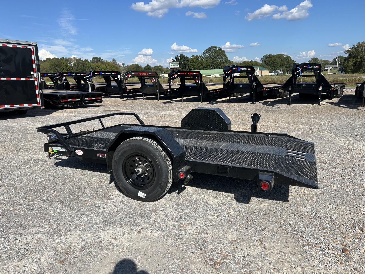 New 2026 Load Trail 77"X12' 7K Scissor Hauler