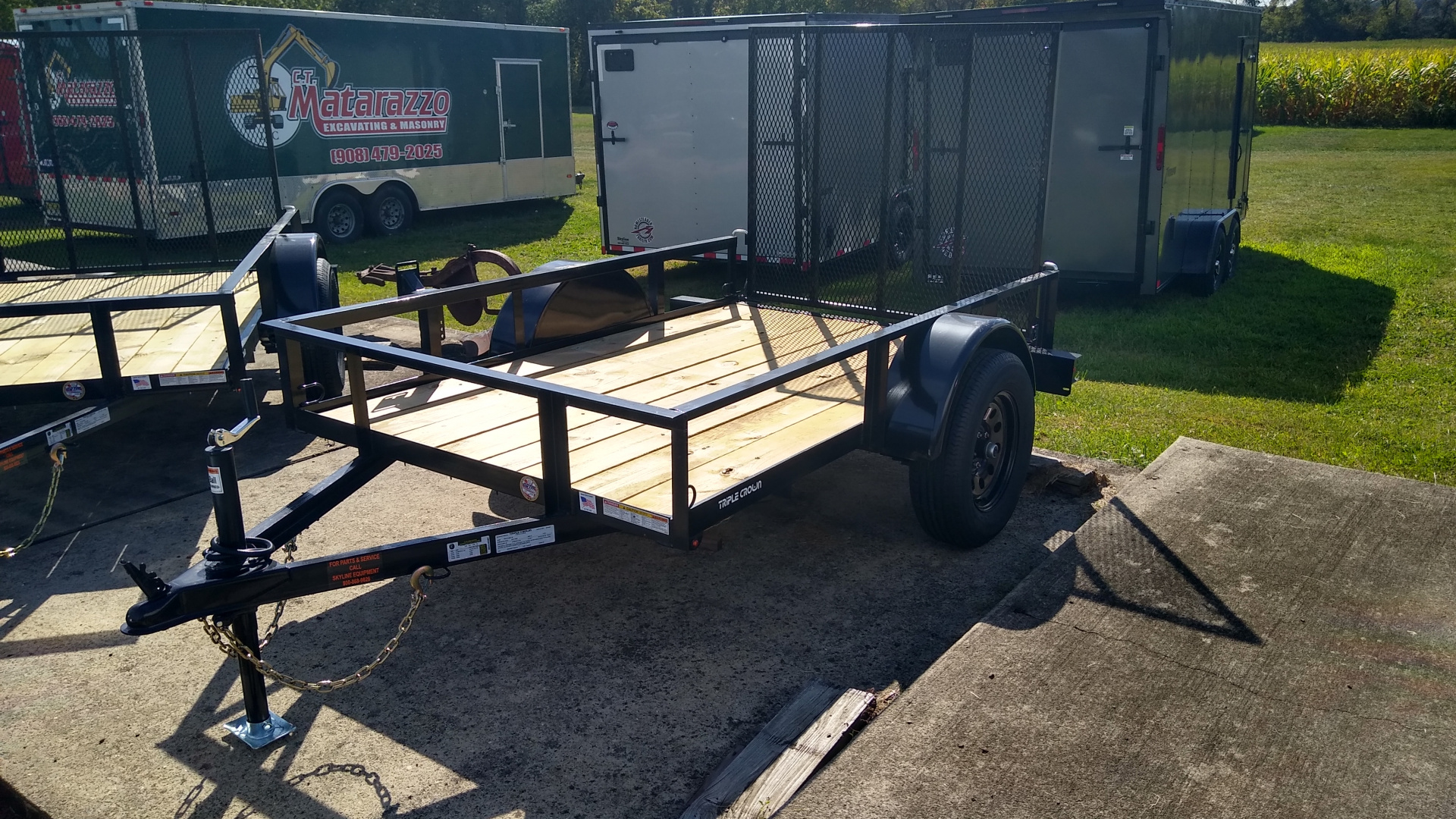 New 2026 Triple Crown Trailers U5X8 Utility Trailer