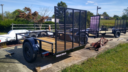 New 2026 Triple Crown Trailers U5X8 Utility Trailer