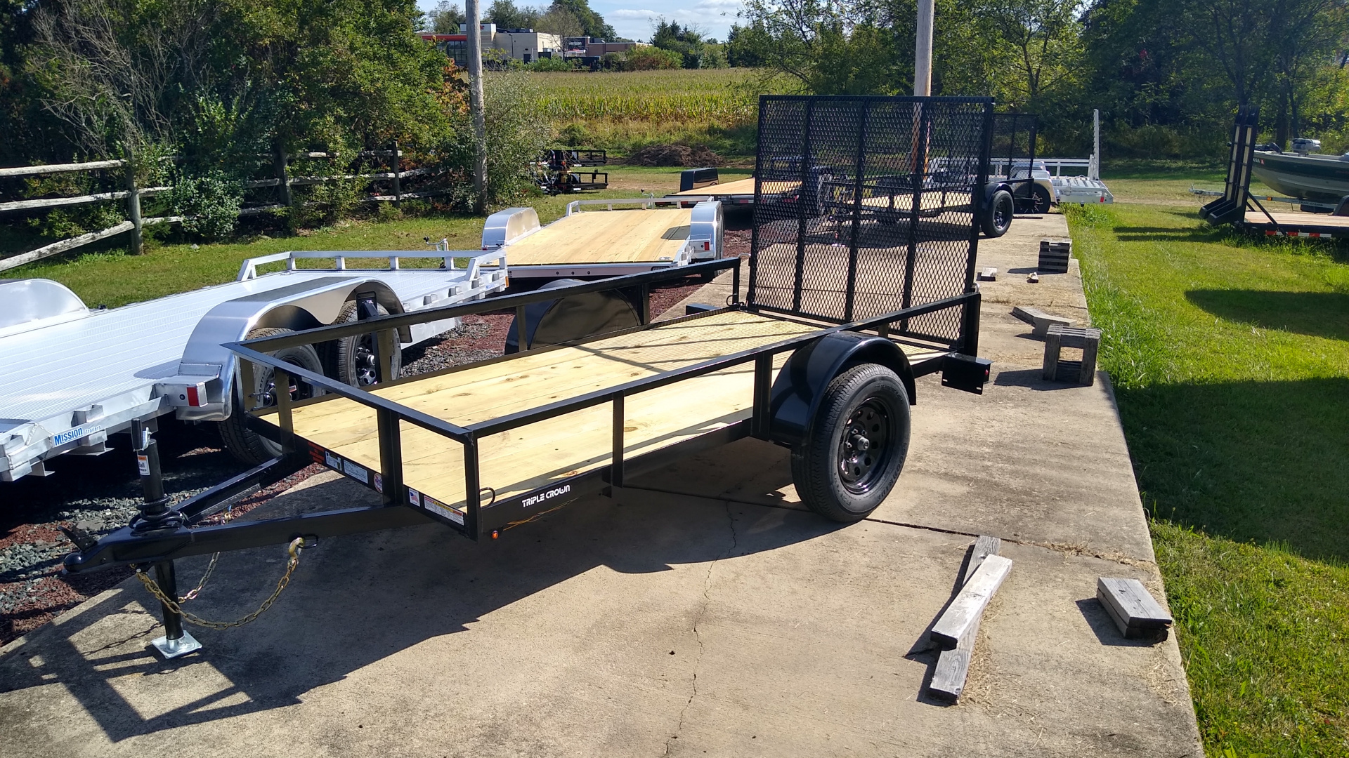 New 2026 Triple Crown Trailers U5X10 Utility Trailer