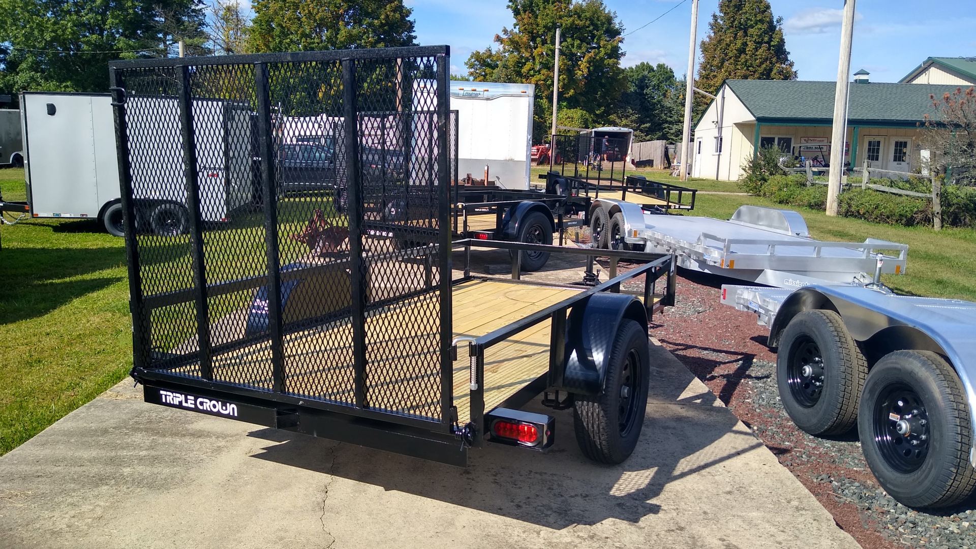New 2026 Triple Crown Trailers U5X10 Utility Trailer
