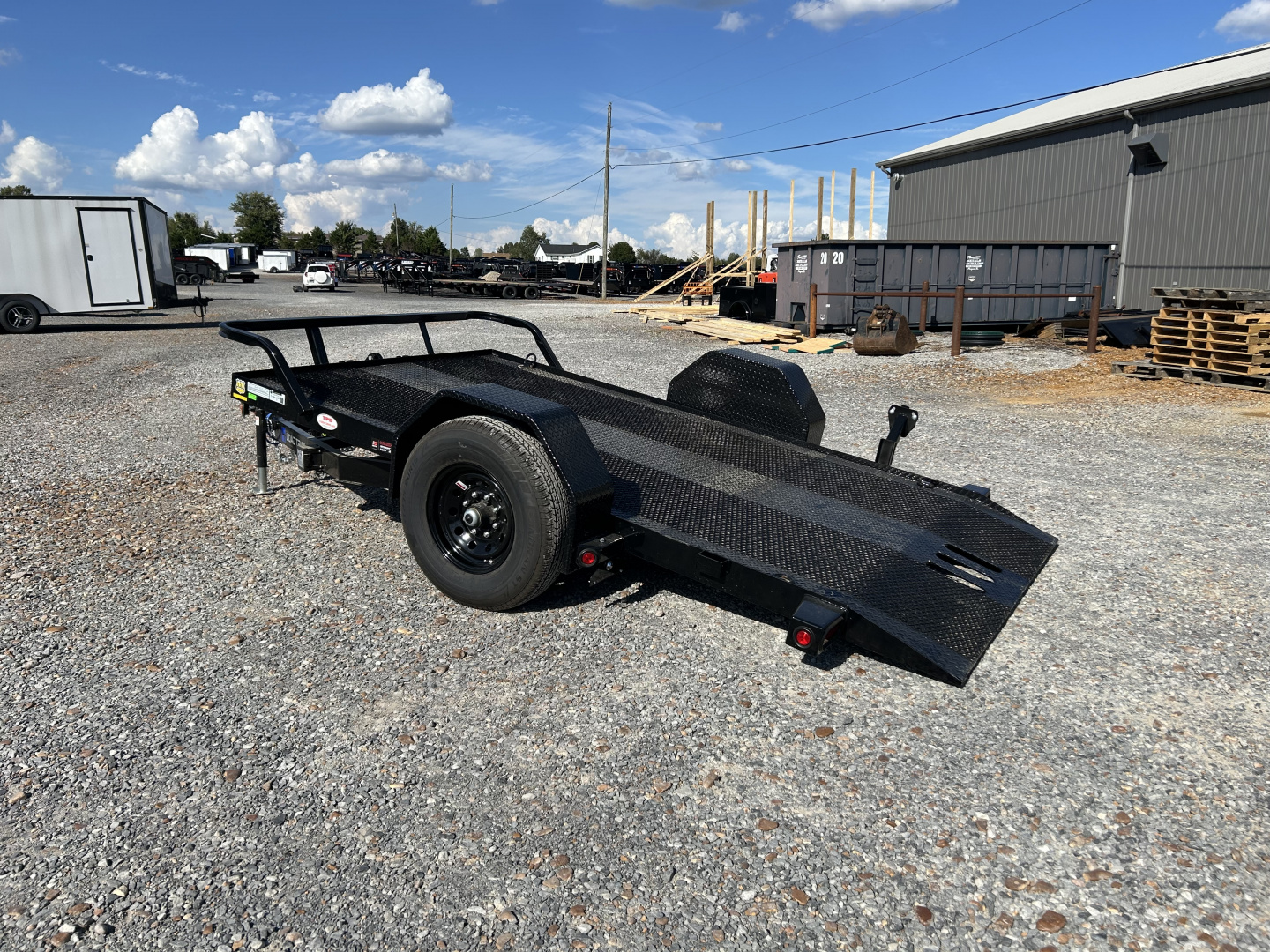 New 2026 Load Trail 77"X12' 7K Scissor Hauler