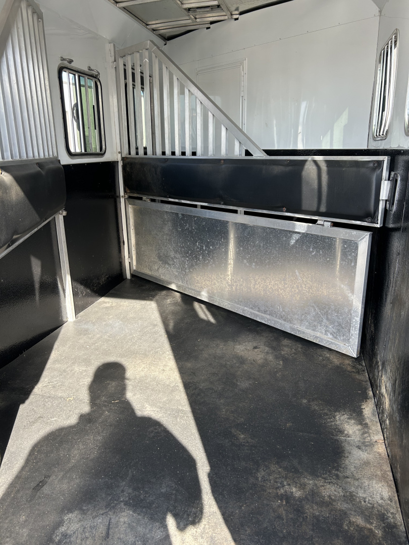 Used 2022 Bison Trailers Scout 3 Horse Living Quarters Horse Trailer