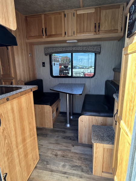 Used 2022 Bison Trailers Scout 3 Horse Living Quarters Horse Trailer