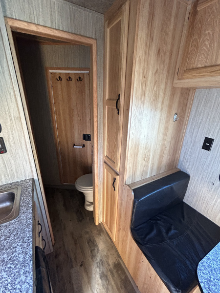 Used 2022 Bison Trailers Scout 3 Horse Living Quarters Horse Trailer