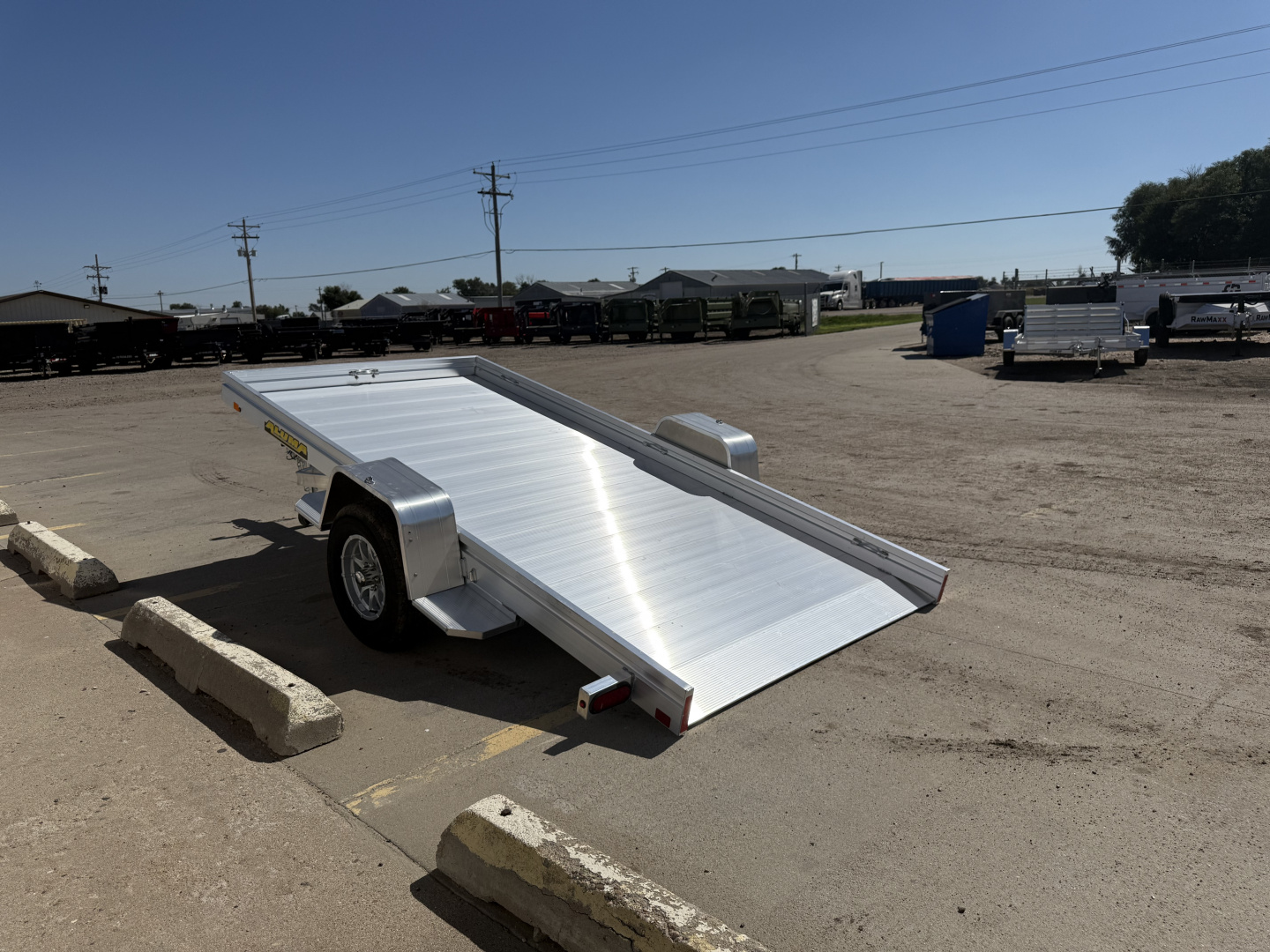 New 2026 Aluma 68" X 12' Tilt Trailer