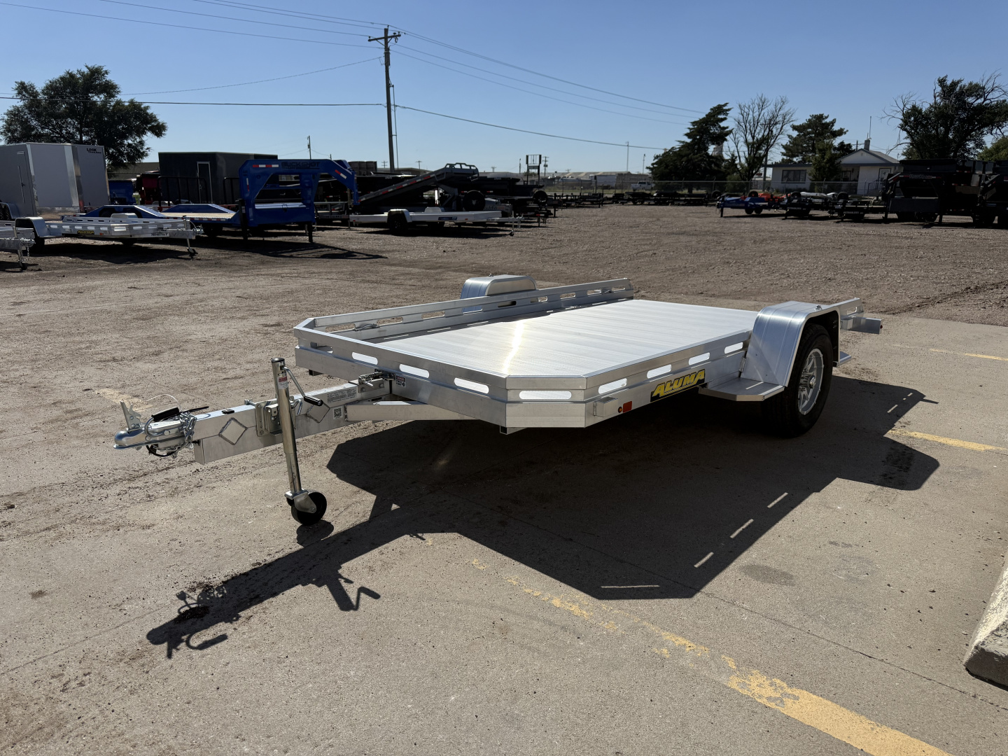 New 2026 Aluma 77" x 12' Tilt Trailer