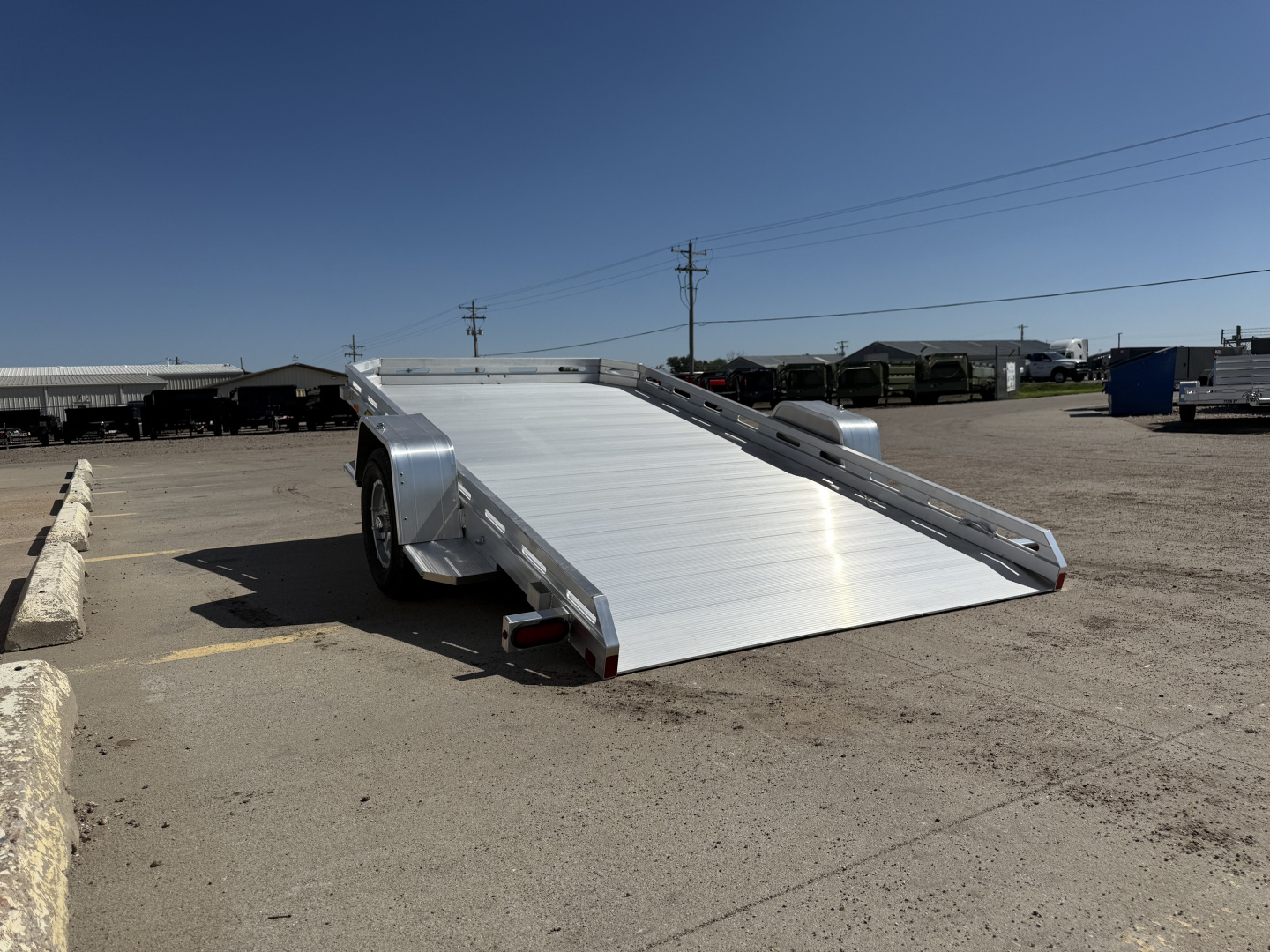 New 2026 Aluma 77" x 12' Tilt Trailer