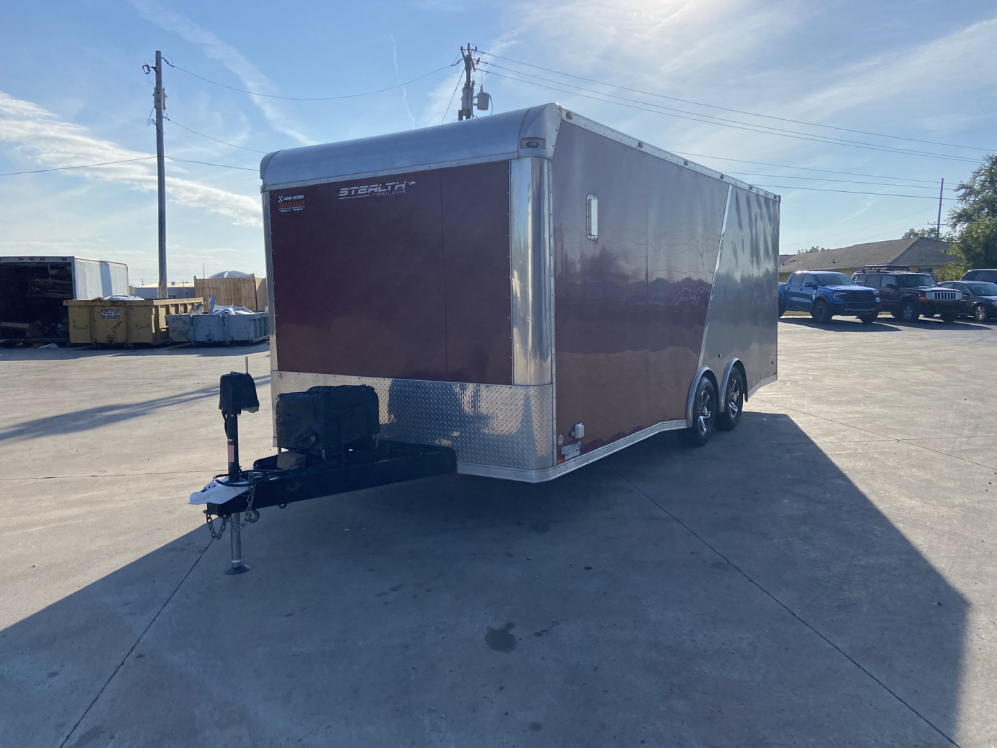Used 2016 Stealth Trailers Car Hauler 20'