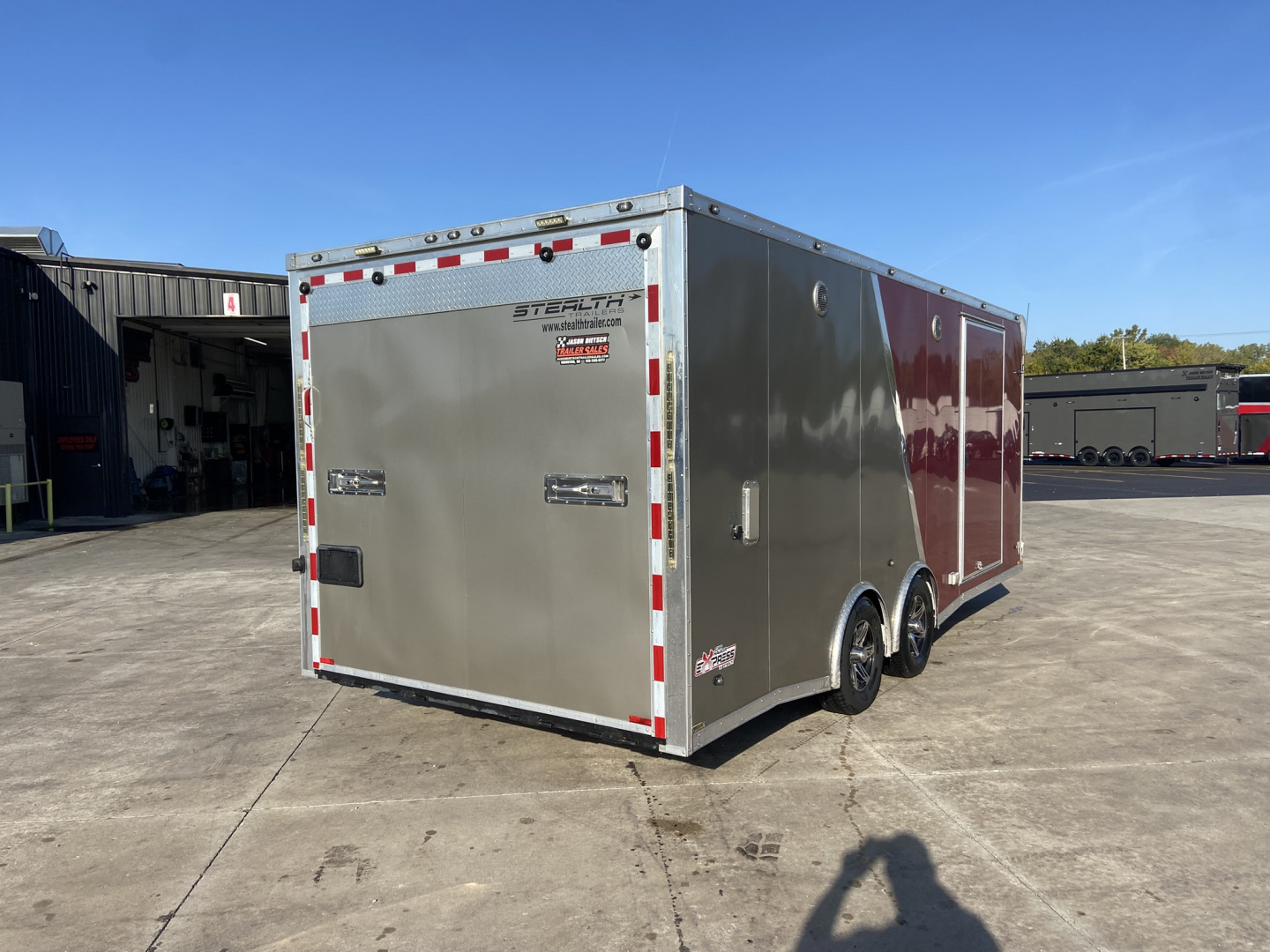 Used 2016 Stealth Trailers Car Hauler 20'