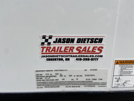 Used 2016 Stealth Trailers Car Hauler 20'
