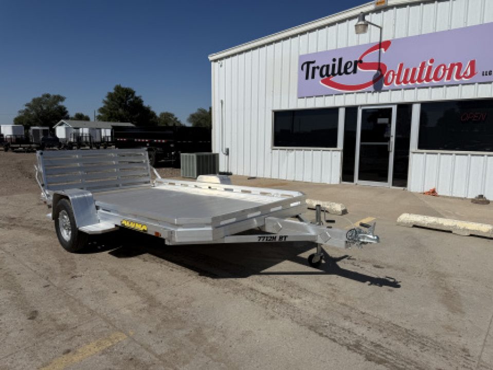 New 2026 Aluma 77" x 12' Tilt Trailer