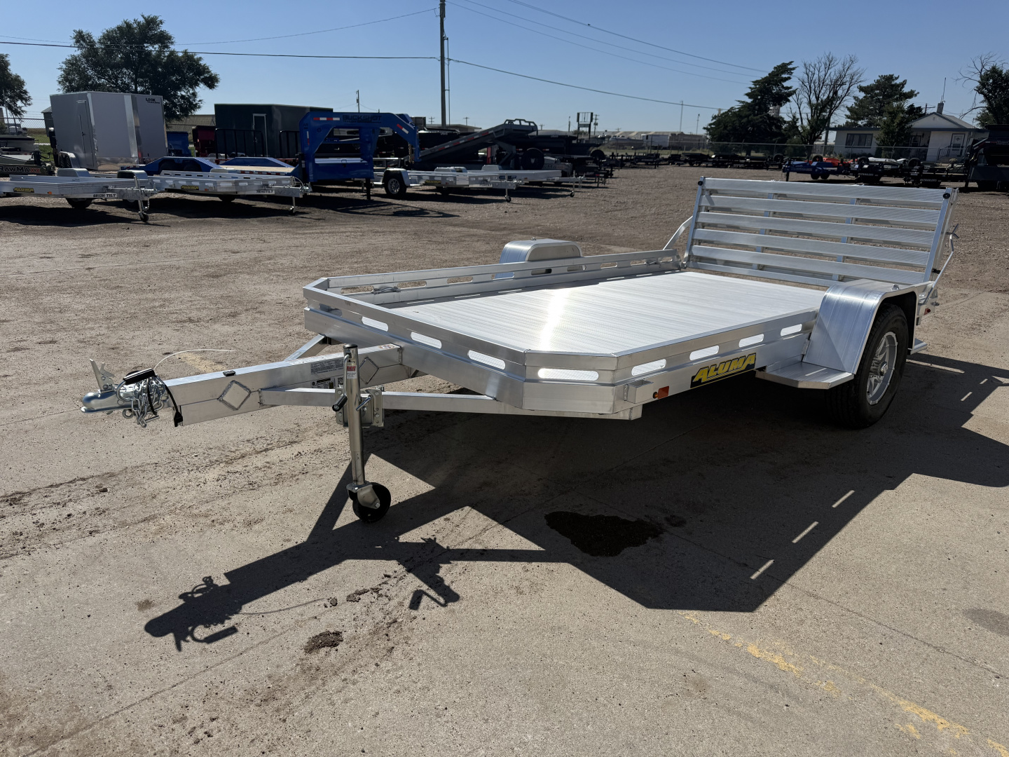 New 2026 Aluma 77" x 12' Tilt Trailer