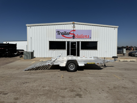 New 2026 Aluma 77  x 12' Tilt Trailer