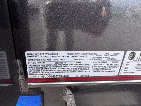 New 2026 Diamond C Trailers Telescopic 14' Dump Trailer