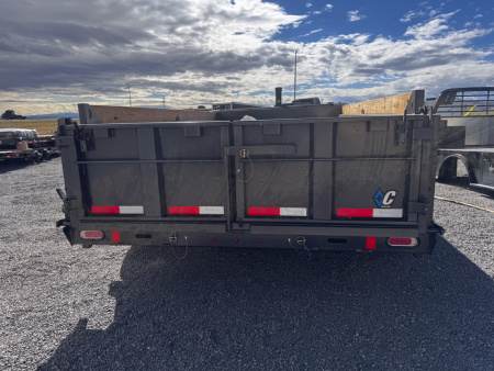 New 2026 Diamond C Trailers Telescopic 14' Dump Trailer