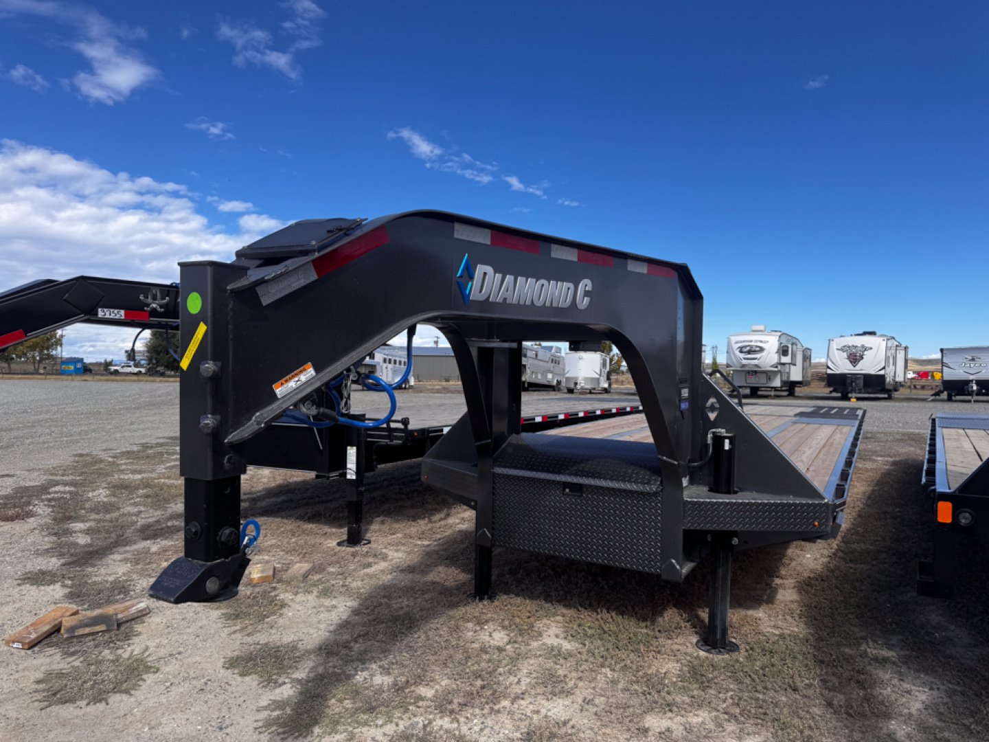 New 2026 Diamond C Trailers 32' GN Equipment Trailer