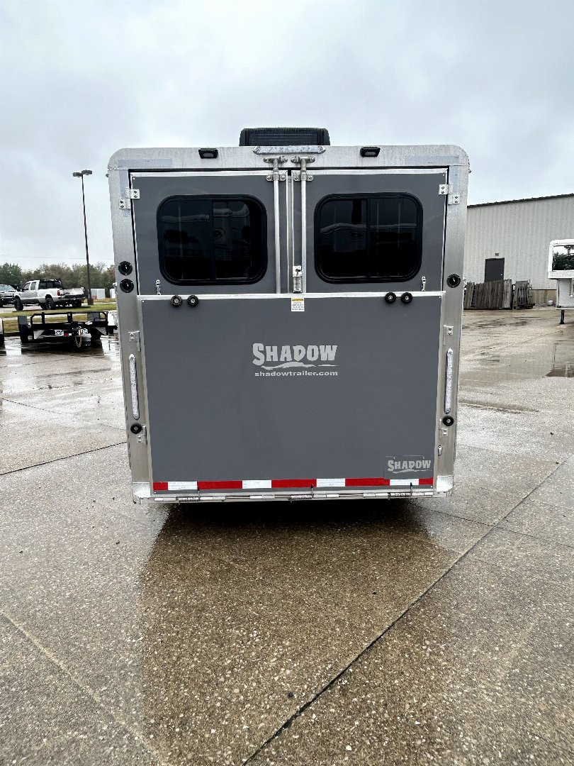 New 2026 Shadow 10 Pen Supreme Gooseneck Show Stock Stock / Stock Combo Trailer