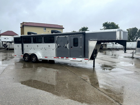 New 2026 Shadow 10 Pen Supreme Gooseneck Show Stock Stock / Stock Combo Trailer