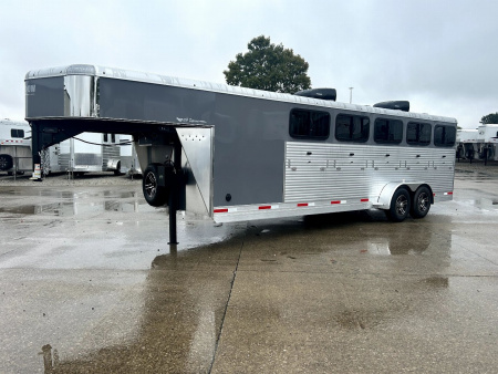 New 2026 Shadow 10 Pen Supreme Gooseneck Show Stock Stock / Stock Combo Trailer