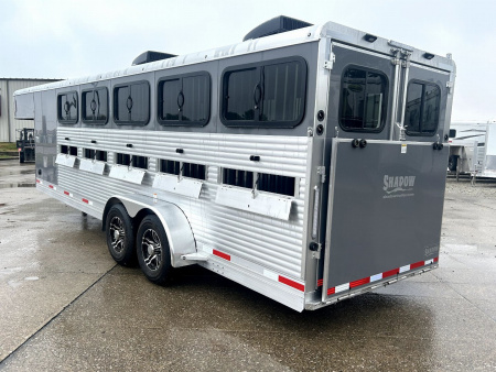 New 2026 Shadow 10 Pen Supreme Gooseneck Show Stock Stock / Stock Combo Trailer