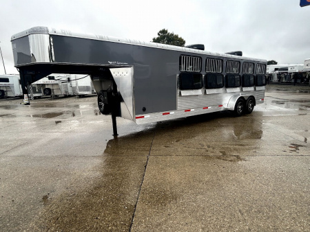 New 2026 Shadow 10 Pen Supreme Gooseneck Show Stock Stock / Stock Combo Trailer