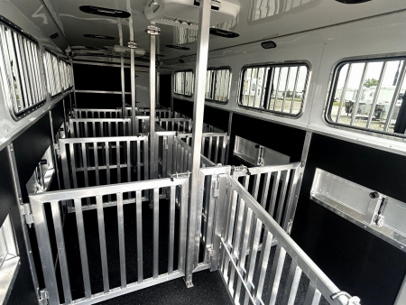 New 2026 Shadow 10 Pen Supreme Gooseneck Show Stock Stock / Stock Combo Trailer