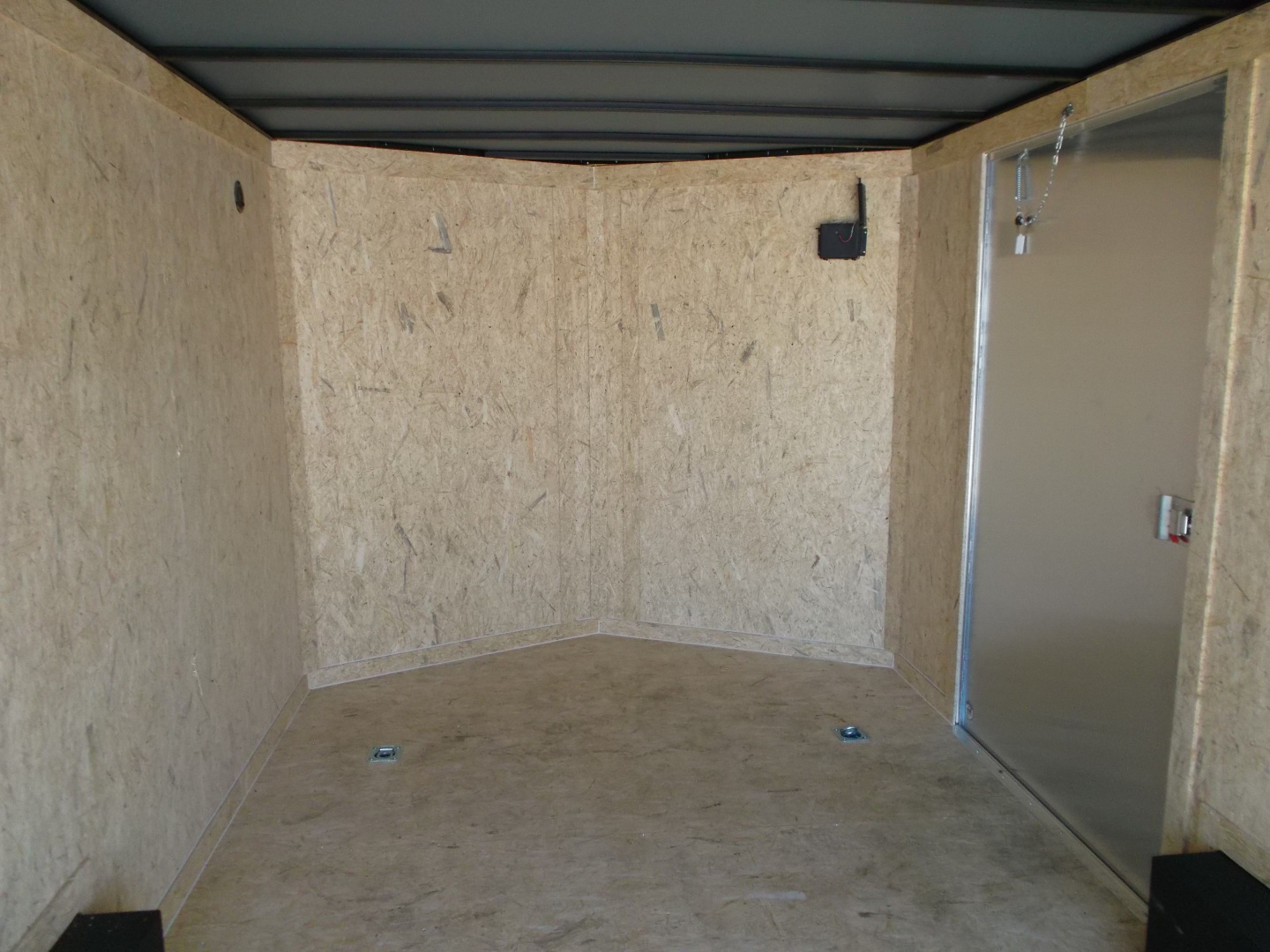 New 2026 Covered Wagon Trailers 8.5x16 Cargo Trailer / Car Hauler / 5200# Axles / 7ft Interior Height / 48" RV Side Door / .080 Charcoal Gray Poly Core Semi-Screwless Exterior / 60" Triple Tube Tongue / Extra Wide Ramp