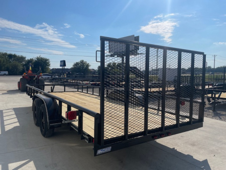 New 2026 DAVIDSON 83X20 TANDEM AXLE PIPE TOP UTILITY W/4' GATE