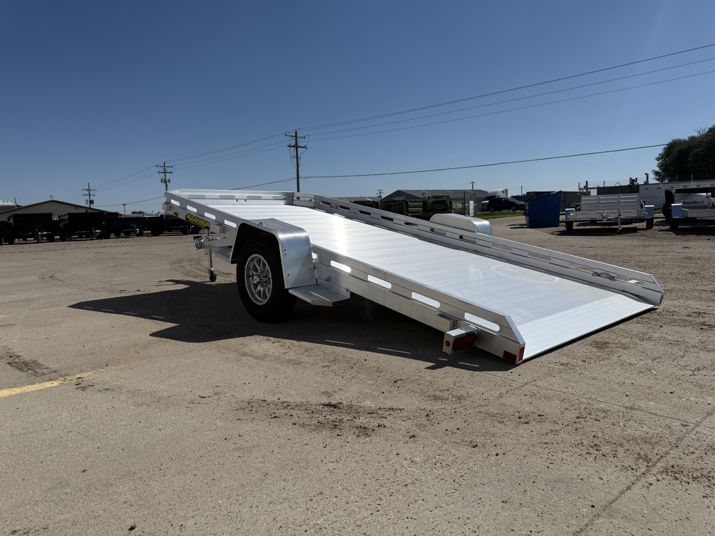 New 2026 Aluma 78" x 14' Tilt Trailer