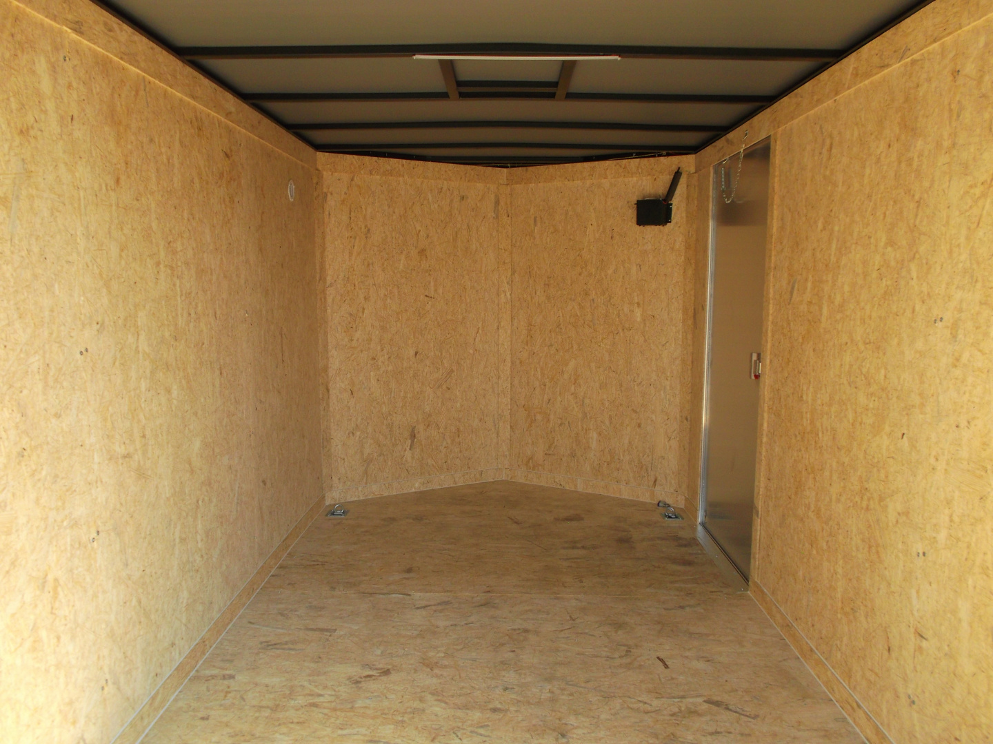 New 2026 Covered Wagon Trailers 7x12 Tandem Axle Cargo Trailer / Enclosed Trailer / 6'6" Interior / Extra Wide Ramp / 36" RV Door / .030 White Semi-Screwless Exterior