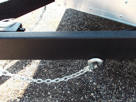 New 2026 Covered Wagon Trailers 7x12 Tandem Axle Cargo Trailer / Enclosed Trailer / 6'6" Interior / Extra Wide Ramp / 36" RV Door / .030 White Semi-Screwless Exterior