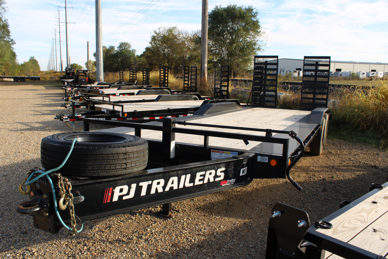 Used 2023 PJ Trailers 24' FR 20K GVWR Equipment Trailer