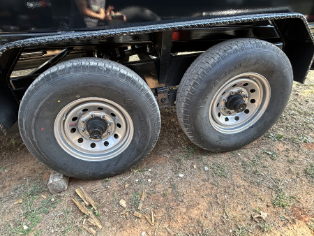 New 2026 Texas Pride Trailers 7x16x3ft sidewalls Dump Trailer-Tandem Axles-8K axles